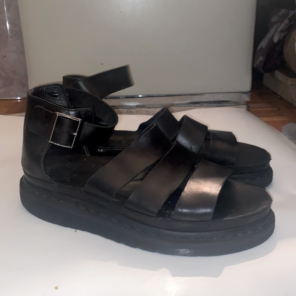 Doc Martin’s strappy sandals